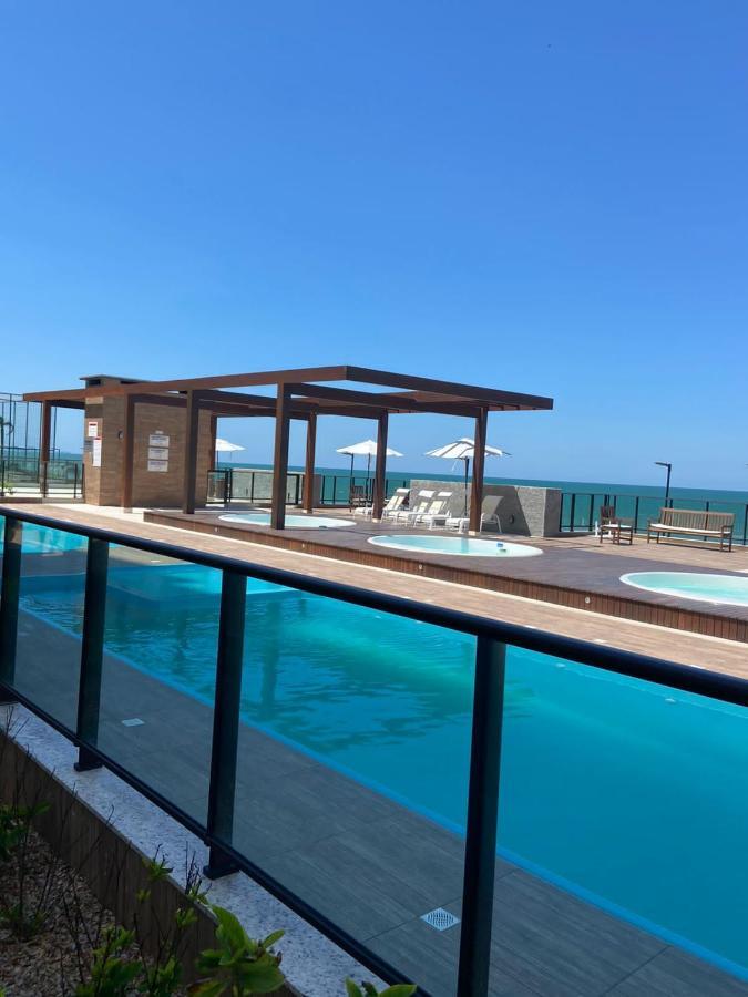 Apartamento pé-na-areia em condomínio fechado Barra Velha  Esterno foto